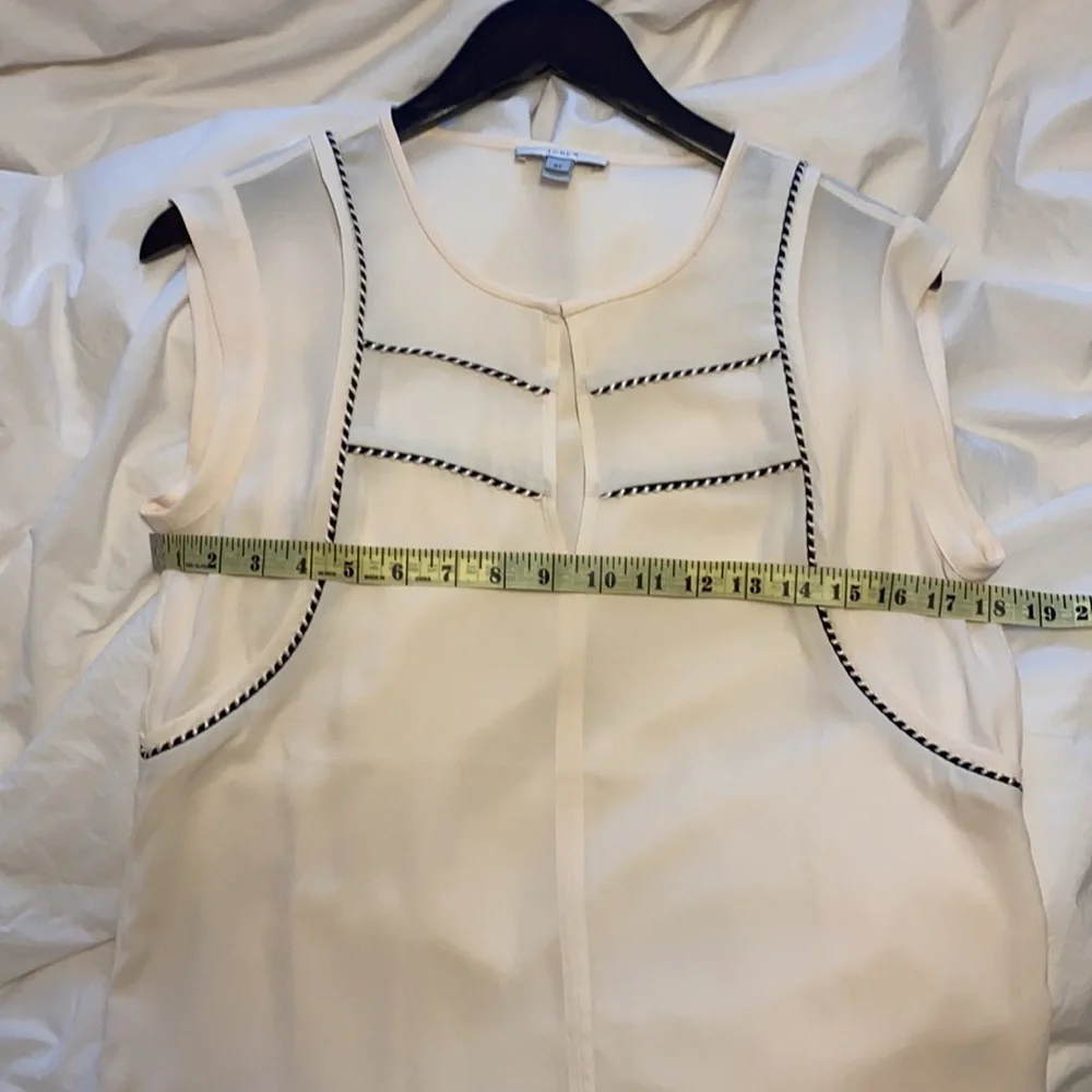 J. Crew Tall Sleeveless Corded Top size 2T tall
